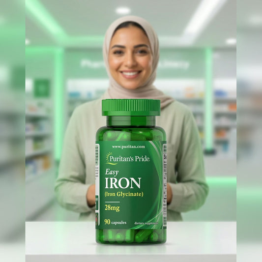 Easy Iron (Iron Glycinate) 28mg — Puritan's Pride