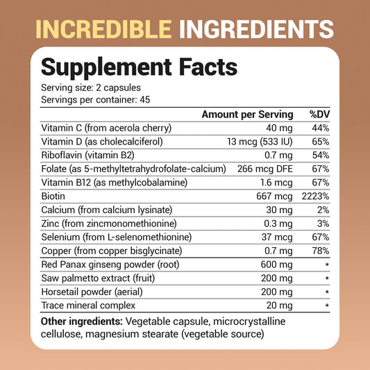 Hair Formula — Dr. Berg