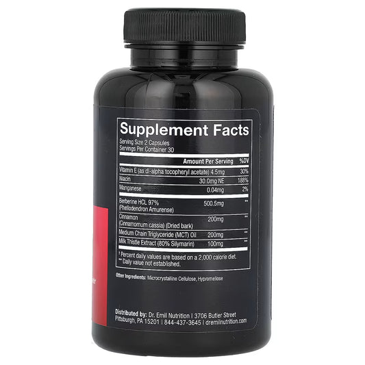 بربرين بلس دكتور إميل 60 كبسولة | Berberine Plus Dr. Emil Nutrition