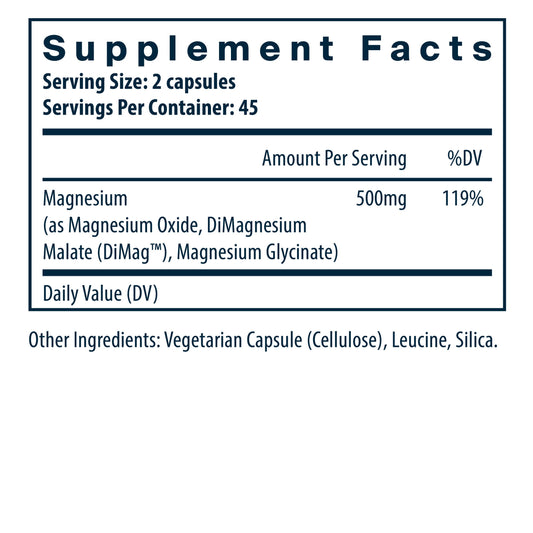 Vital Nutrients Triple Magnesium Complex — Vital Nutrients