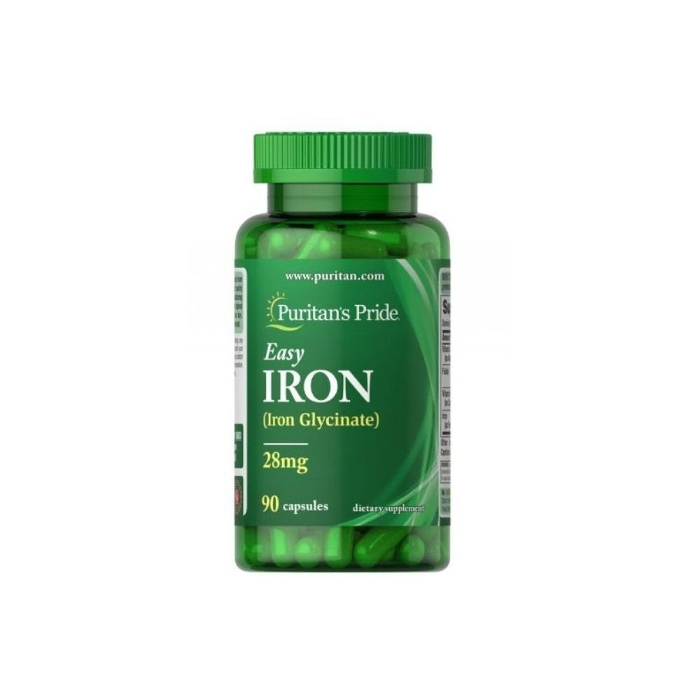 Easy Iron (Iron Glycinate) 28mg — Puritan's Pride