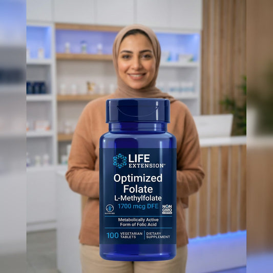 Optimized Folate L-Methylfolate 1700mcg DFE — Life Extension