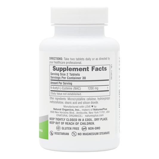 NAC 1200 (Sustained Release) — NaturesPlus