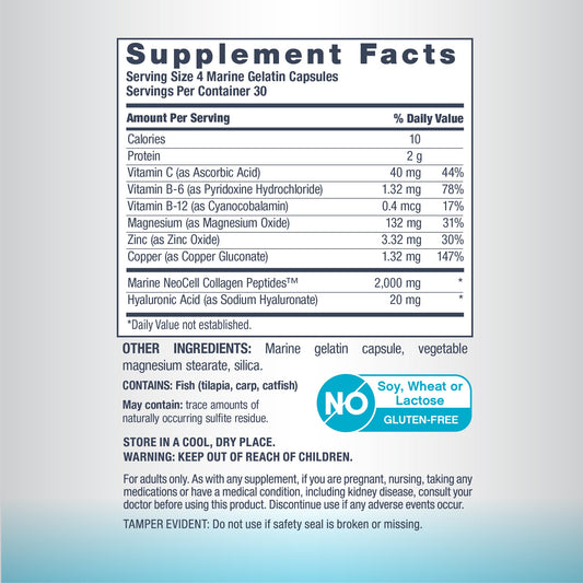 NeoCell Marine Collagen Peptides + Hyaluronic Acid — NeoCell