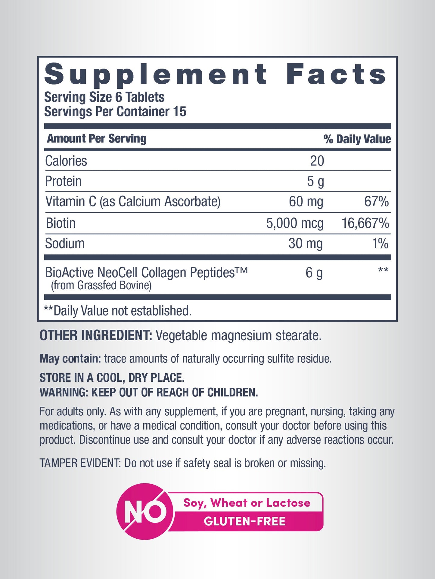 Grassfed Collagen 6000mg