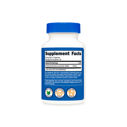 Nutricost NMN (β-Nicotinamide Mononucleotide) 500mg — Nutricost
