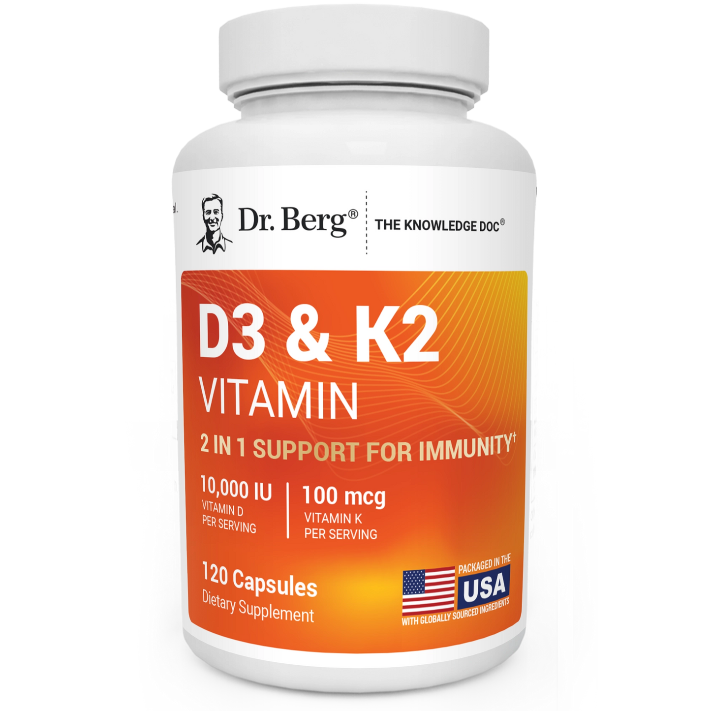 Vitamin D3 & K2 10,000 IU — Dr. Berg