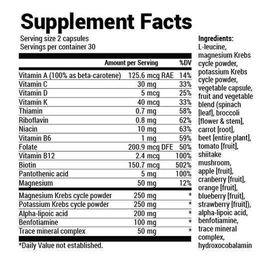 Whole Food Multivitamin with Minerals — Dr. Berg