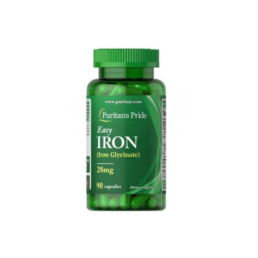 Easy Iron (Iron Glycinate) 28mg — Puritan's Pride
